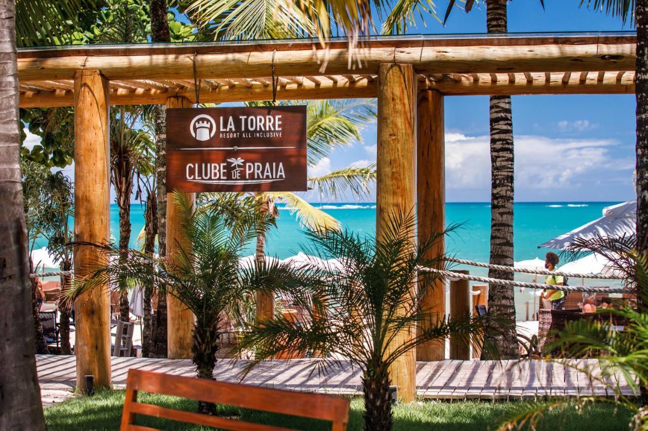 La Torre Resort All Inclusive Porto Seguro Exterior photo Beach Club