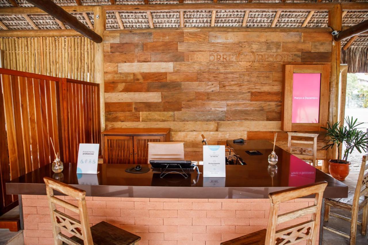 La Torre Resort All Inclusive Porto Seguro Exterior photo Reception desk at the airport